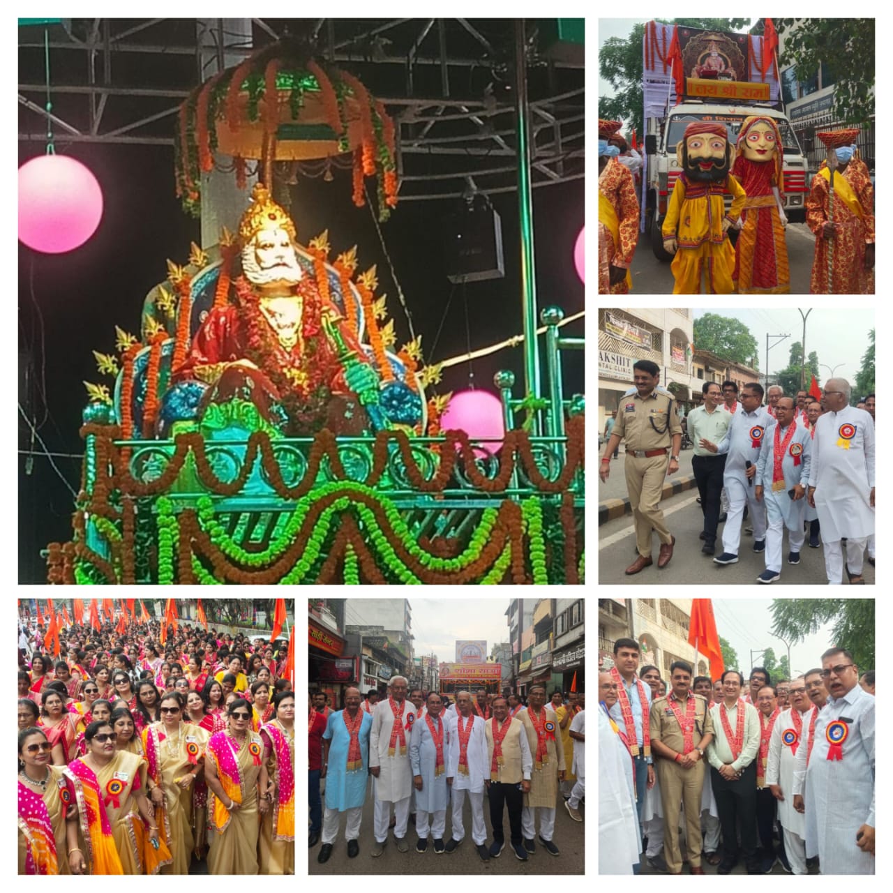 भव्य शोभायात्रा में गूंजा अग्रसेन महाराज का जयघोष..गौसेवा, स्वच्छता, सामाजिक एकता और संस्कृति का अद्भुत संगम..