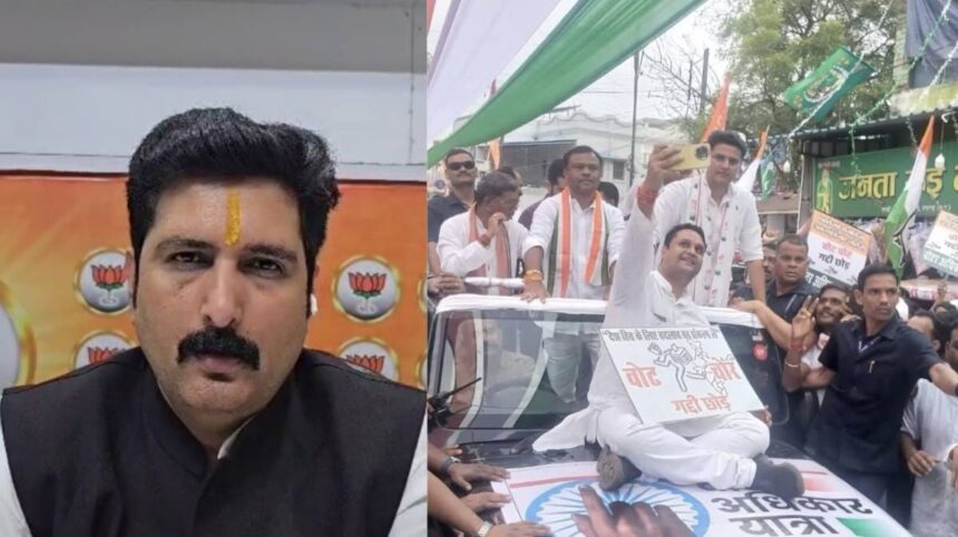 कांग्रेस विधायक ने अशोक चक्र पर जूता पहने बैठकर संविधान, देश, सेना और शौर्य पुरस्कार का अपमान किया : चिमनानी