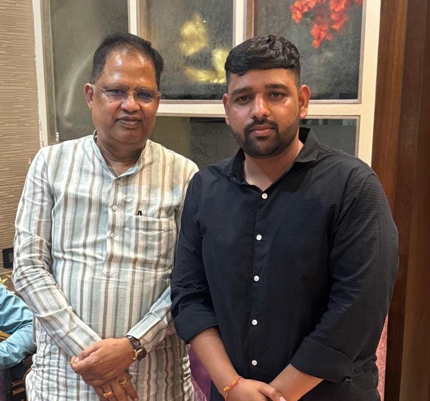 भाजपा युवा मोर्चा दक्षिण मंडल अध्यक्ष बने साहिल कश्यप..संगठन में सक्रिय भूमिका और कार्यकुशलता का मिला परिणाम..