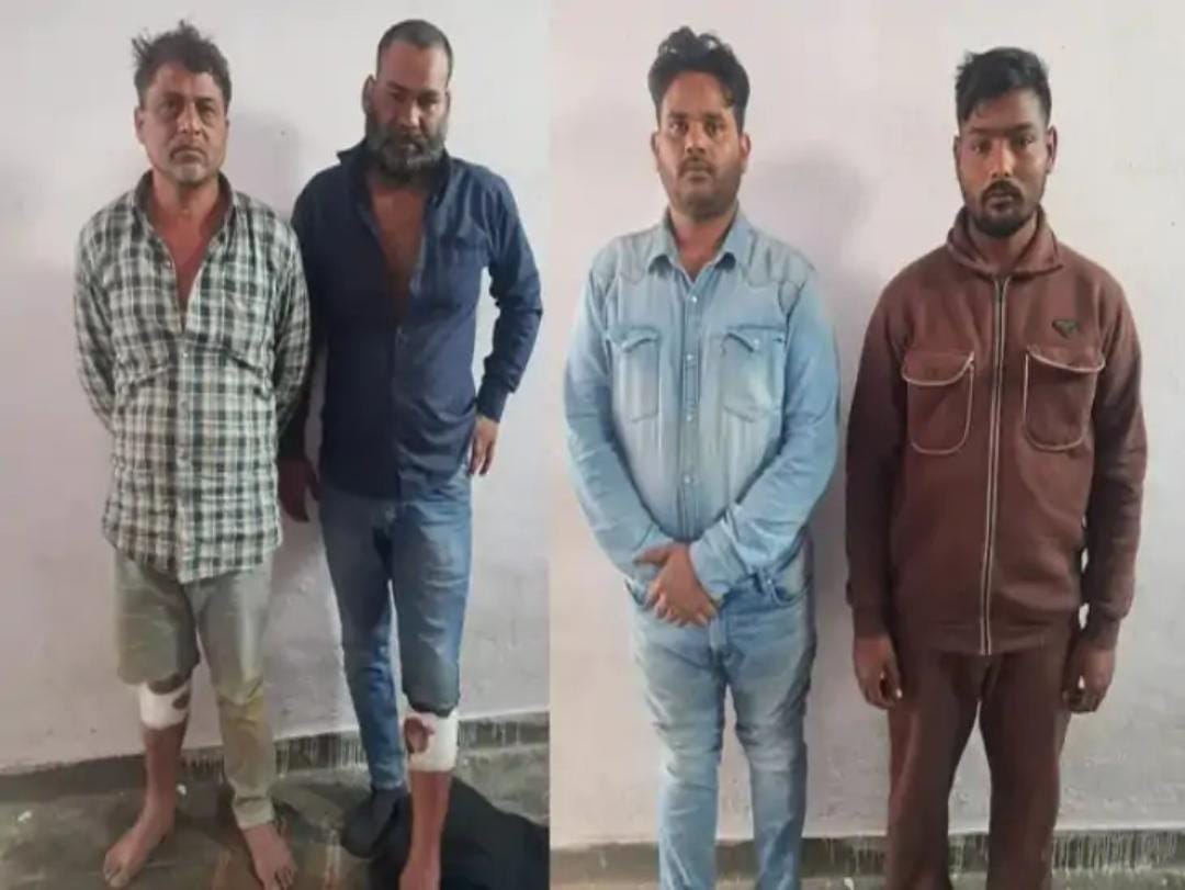 बिलासपुर ज्वेलर्स लूटकांड का बड़ा खुलासा : यूपी के जंगल में पुलिस मुठभेड़, 4 आरोपी गिरफ्तार – दो के पैर में गोली, करोड़ों का सोना बरामद..