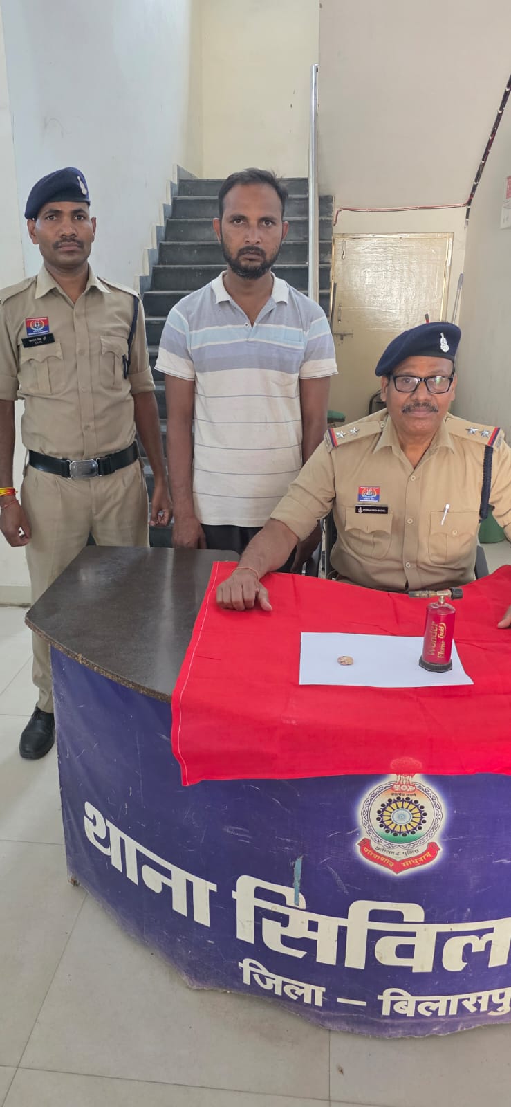 बिलासपुर पुलिस की बड़ी सफलता : इंटरस्टेट चोर गिरोह का भंडाफोड़, मेरठ का आदतन अपराधी गिरफ्तार..