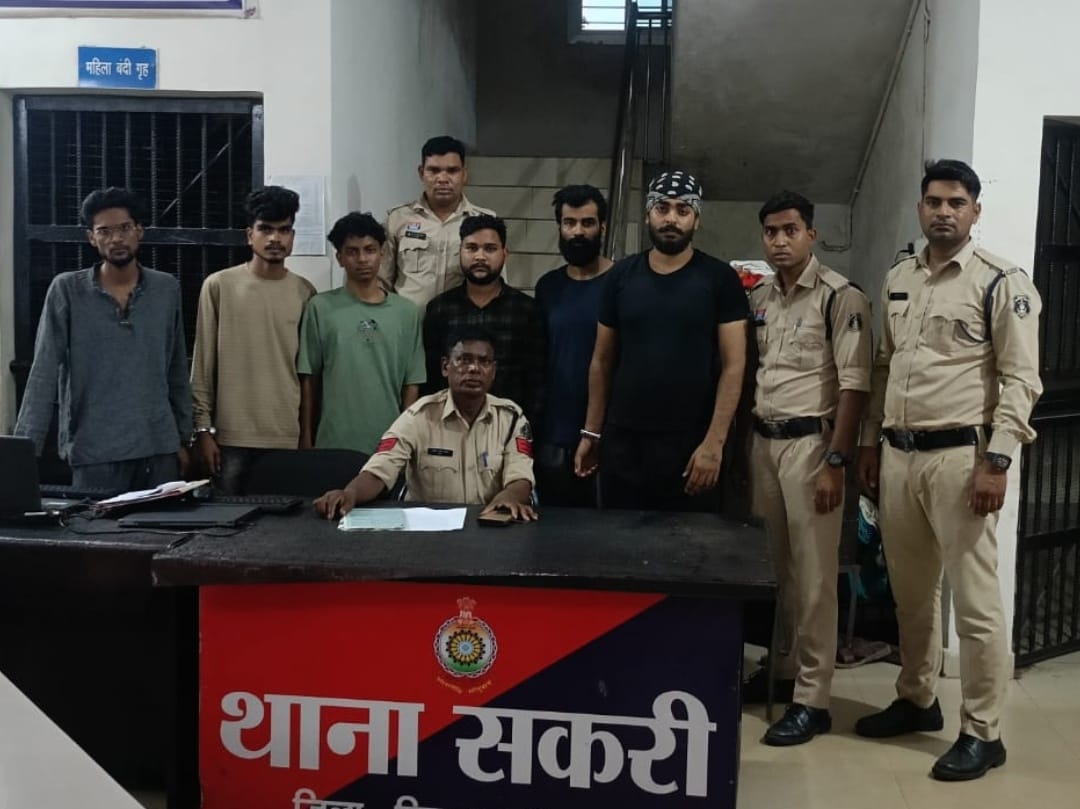 CCTV फुटेज को लेकर शुरू हुआ विवाद, ढाबे में पेट्रोल छिड़ककर जिंदा जलाने की कोशिश ; सकरी पुलिस ने छह आरोपियों को भेजा जेल..