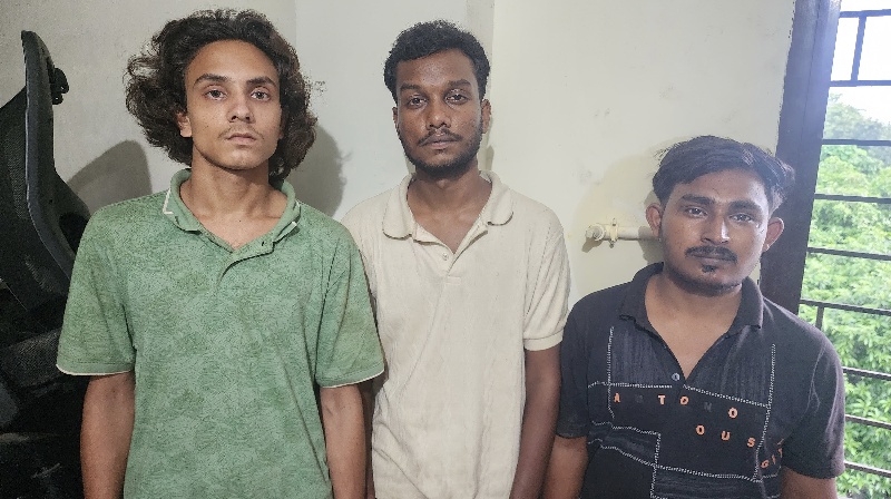 साइबर ठगी की रकम से सोना खरीदकर ज्वेलर्स को लगाया चूना, 3 आरोपी गिरफ्तार..