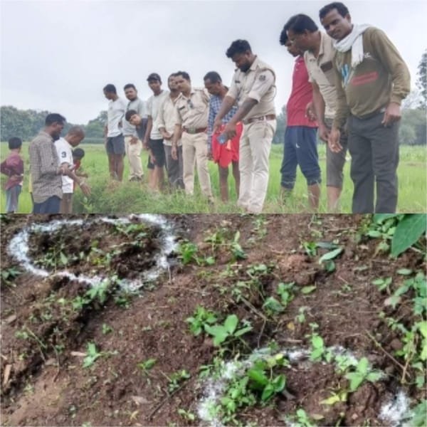 गांव की सरहद तक पहुंचा वन्यप्राणी, मुनादी कर ग्रामीणों को किया सतर्क..