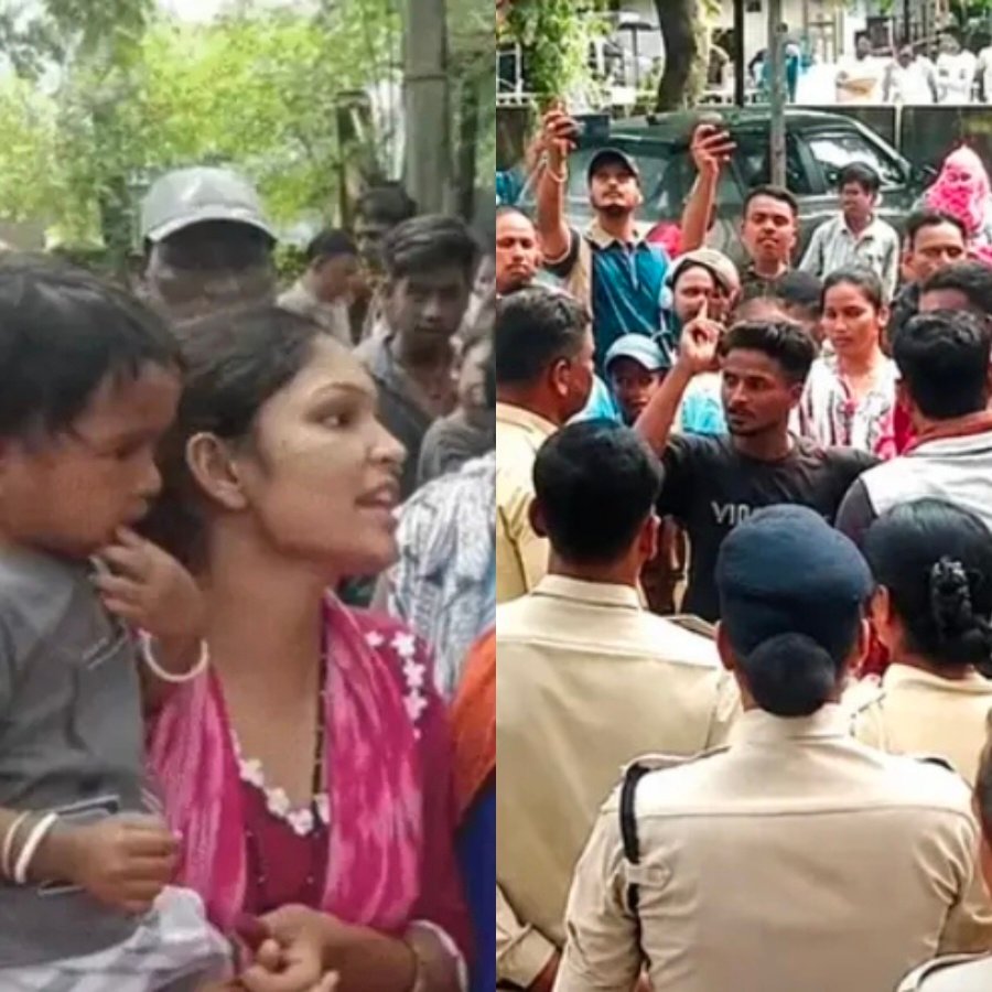 पुलिस गिरफ्तारी के बाद युवक की इलाज के दौरान मौत, चांपा थाने का घेराव..